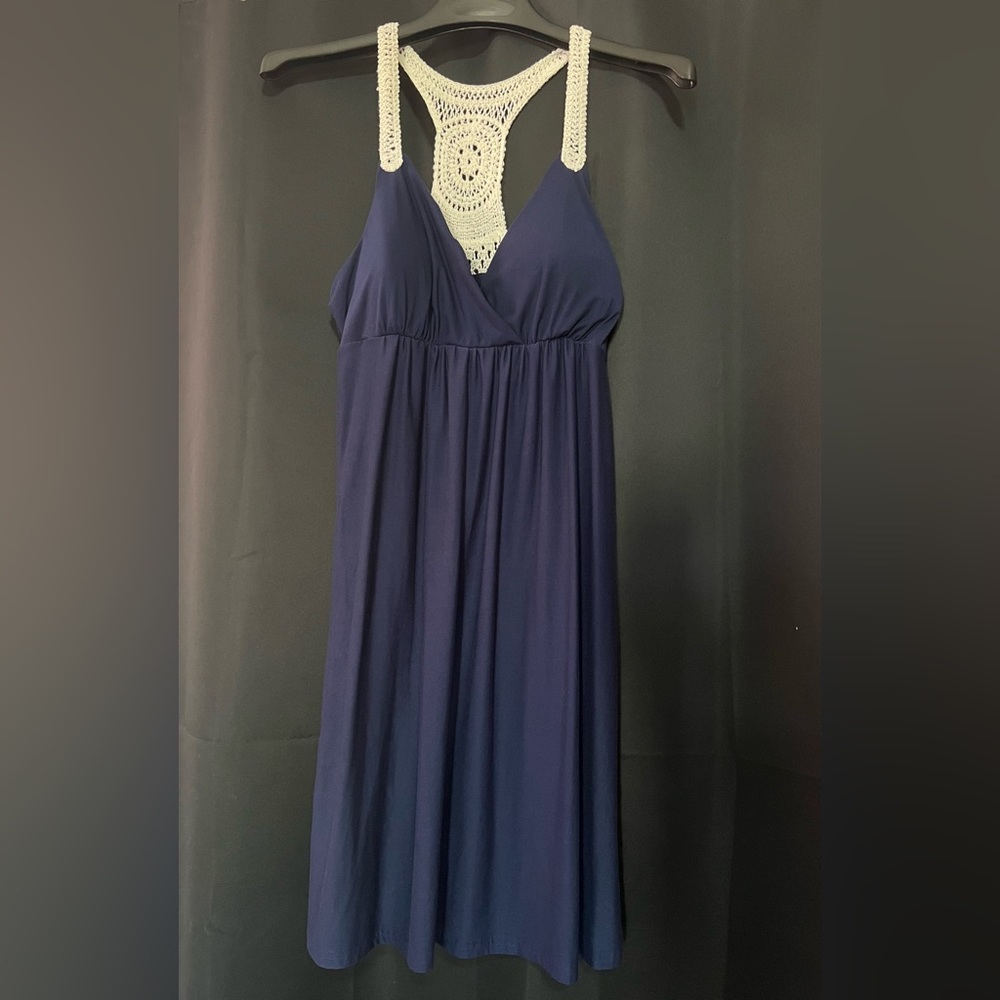 Navy Blue Summer Dress